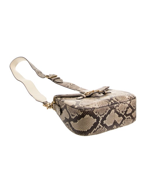 Gucci Python Medium Lady Web Crossbody Bag