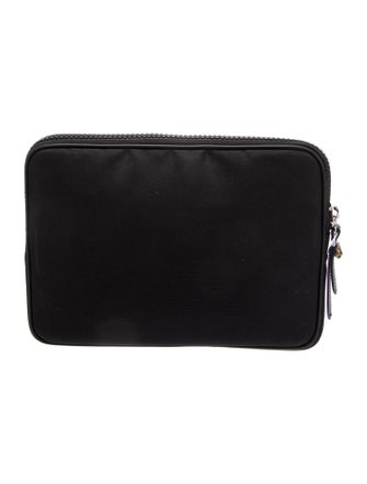 Gucci "L'Aveugle Par Amour' Nylon Embroirdered Pouch