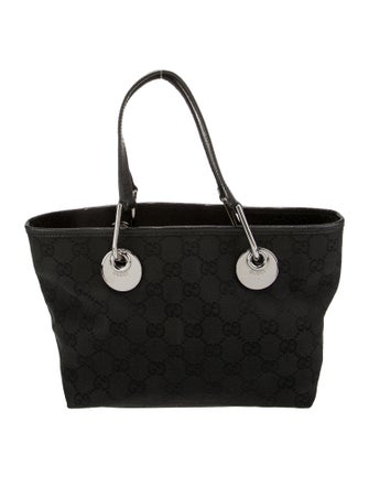 Gucci GG Canvas Eclipse Handle Bag
