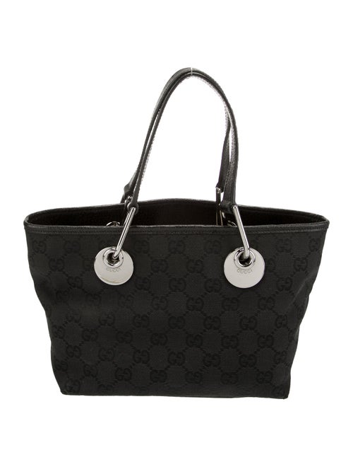 Gucci GG Canvas Eclipse Handle Bag