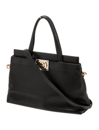 Gucci Leather Handle Bag