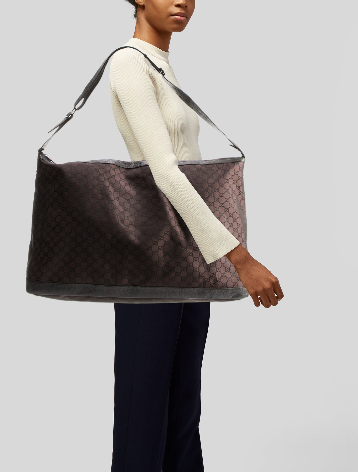 Gucci GG Nylon Large Hobo