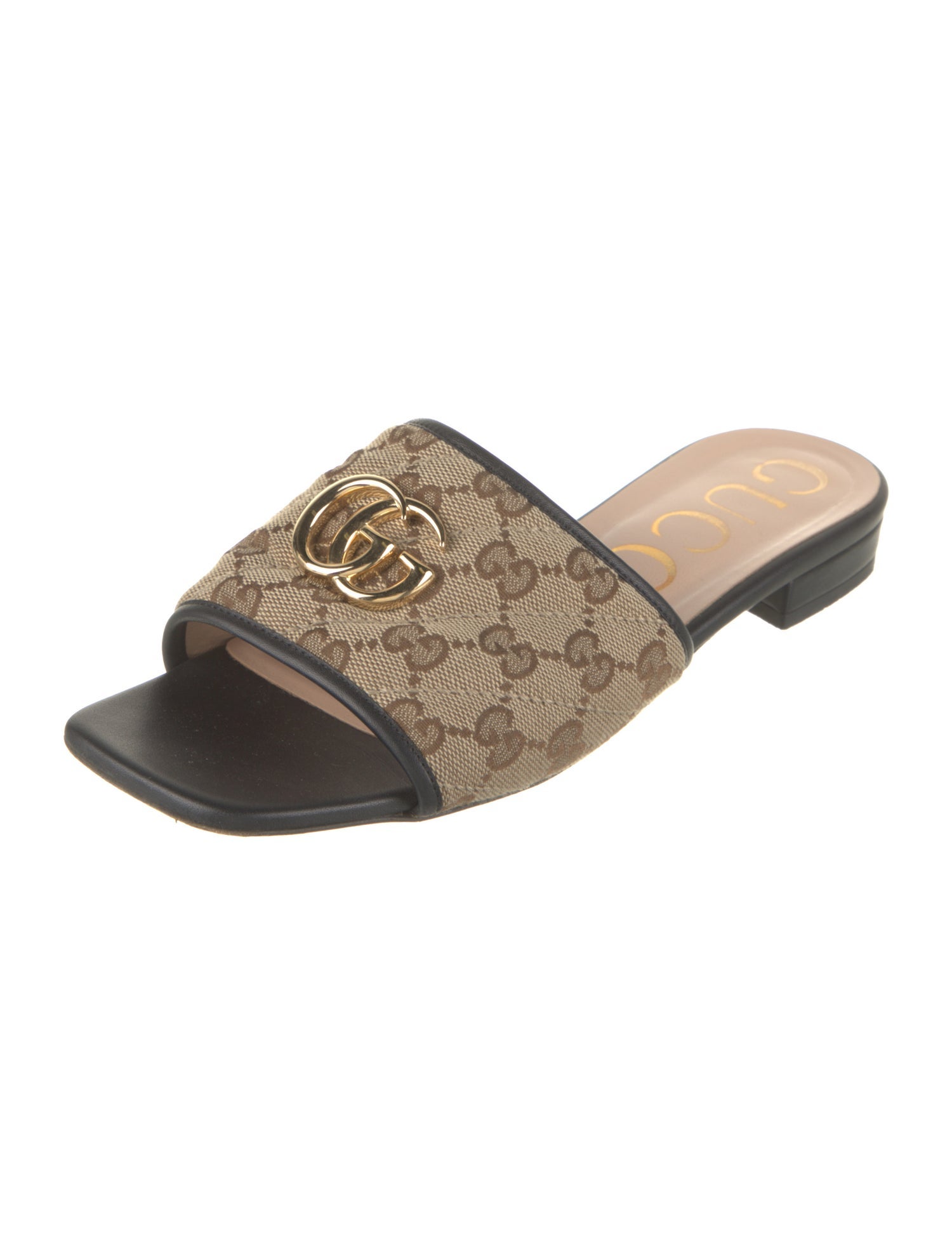 Gucci GG Canvas Canvas Slides