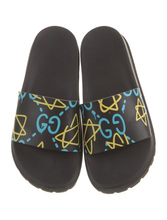 Gucci GG Logo Rubber Slides