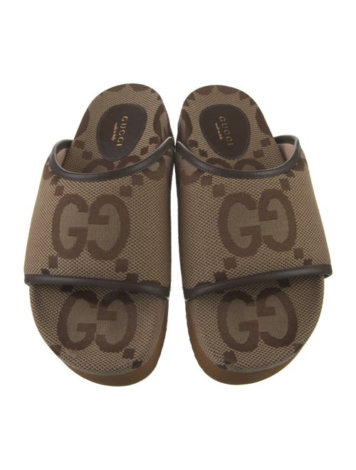 Gucci GG Canvas Canvas Slides
