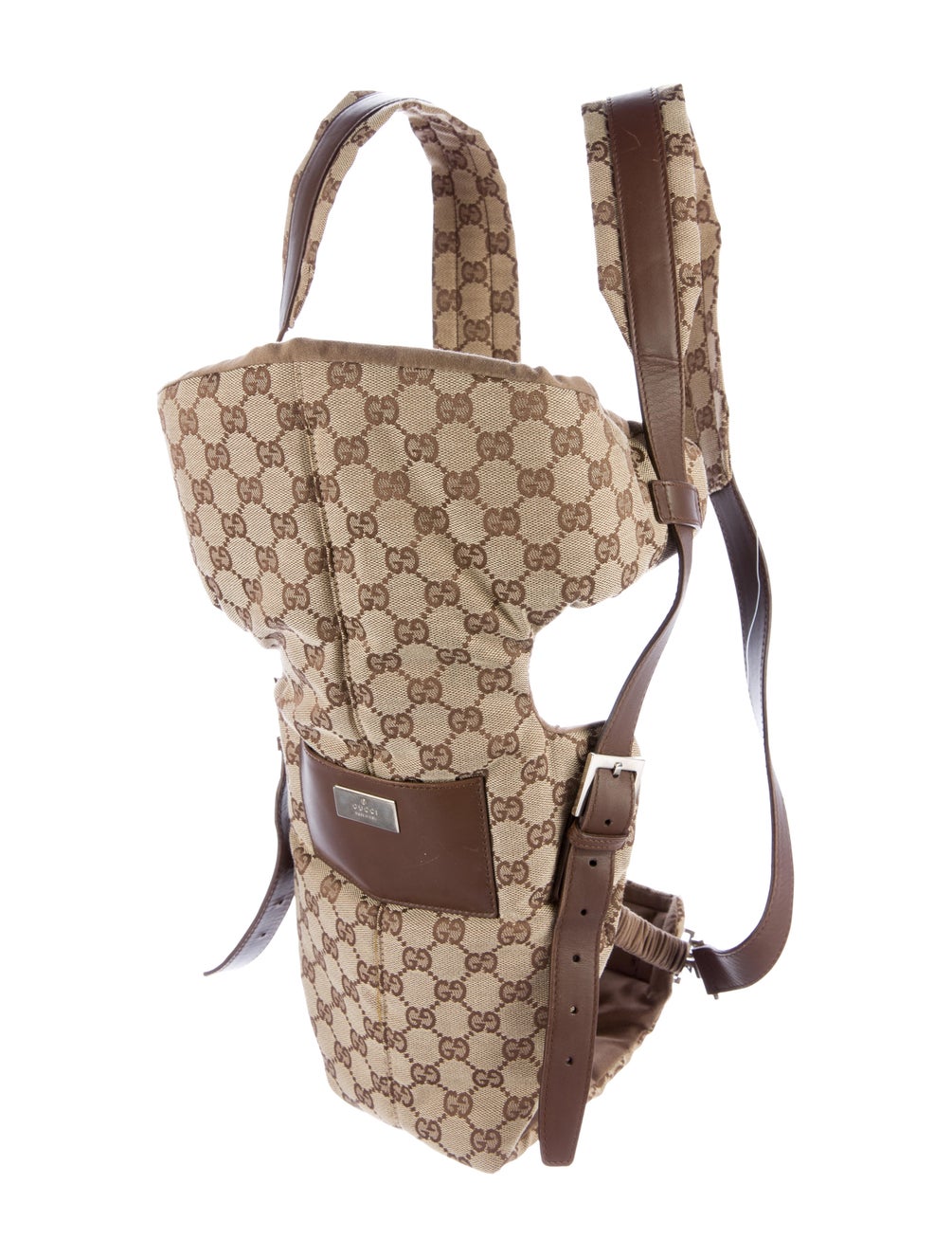 Gucci GG Canvas Baby Carrier Baby Gear GUC151071 The RealReal