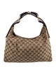 Gucci GG Canvas Medium Horsebit Hobo