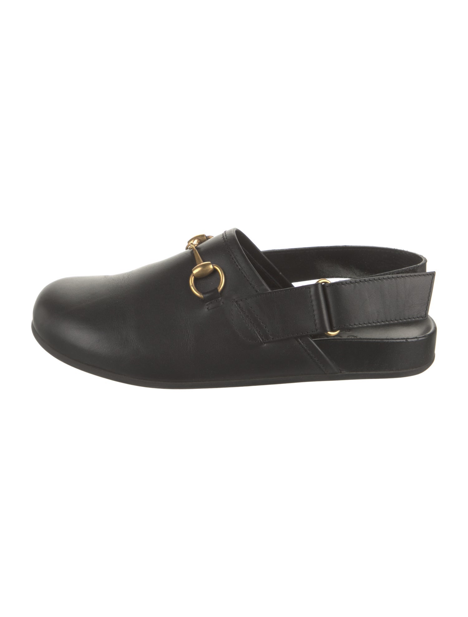 Gucci Horsebit Accent Leather Loafers