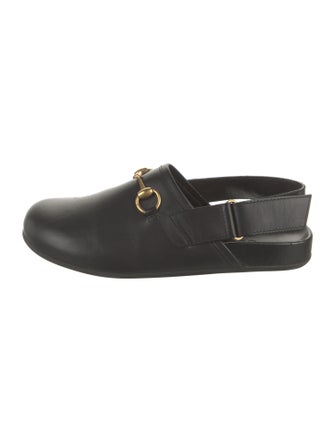 Gucci Horsebit Accent Leather Loafers