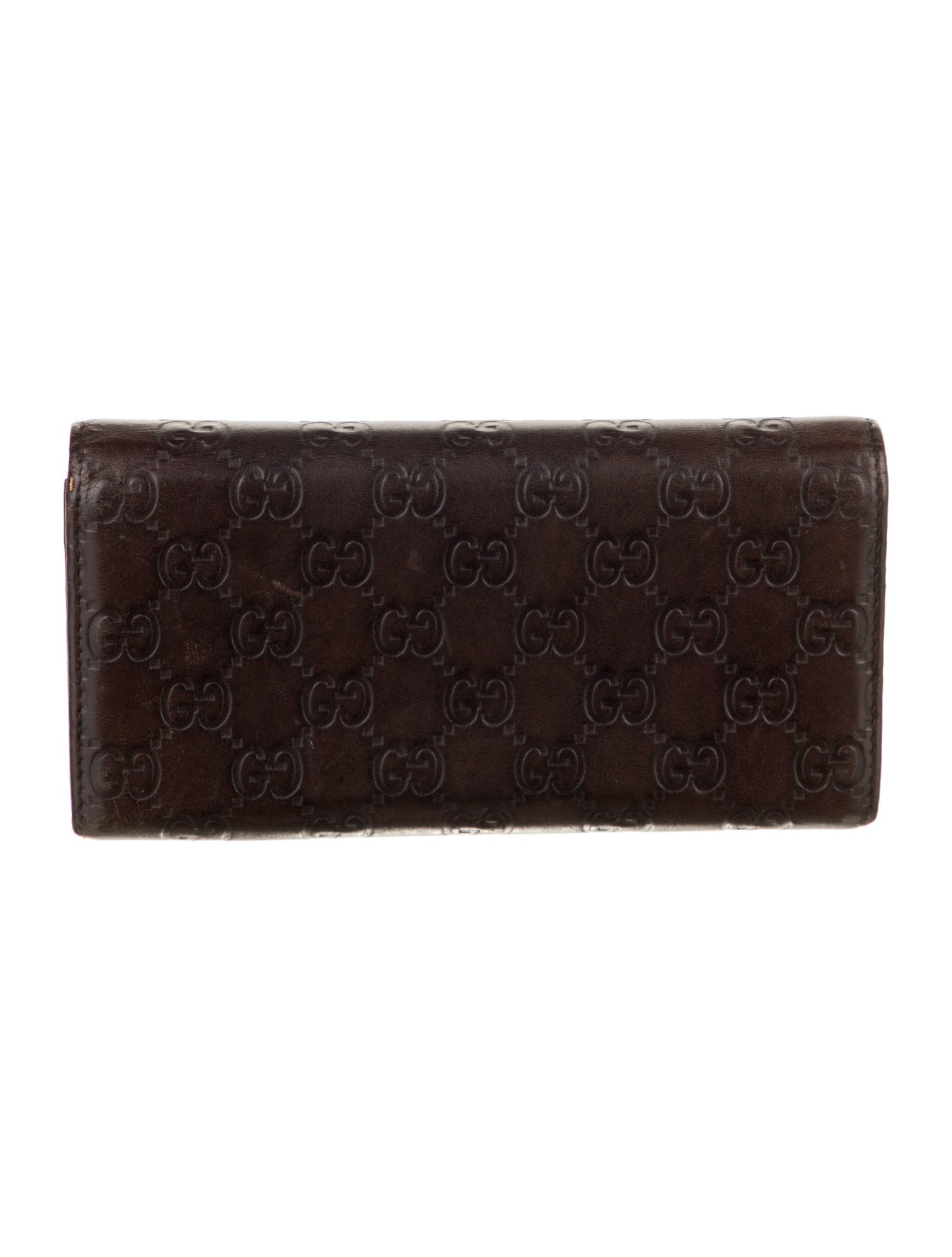 Gucci GG Signature Leather Continental Wallet