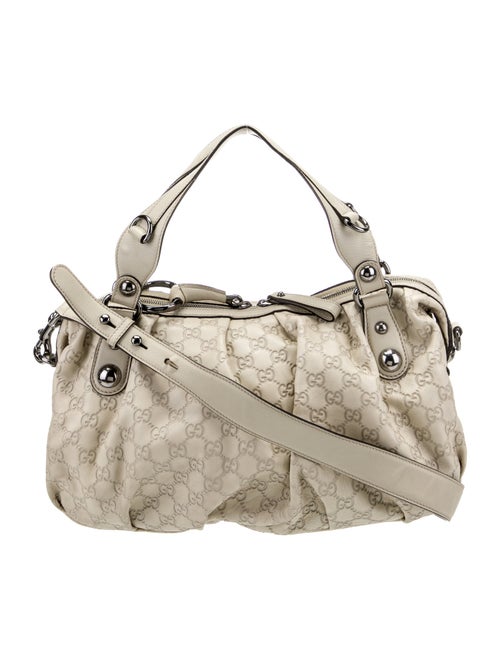 Gucci GG Signature Icon Bit Handle Bag