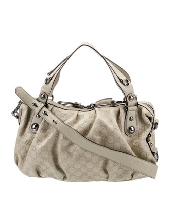 Gucci GG Signature Icon Bit Handle Bag