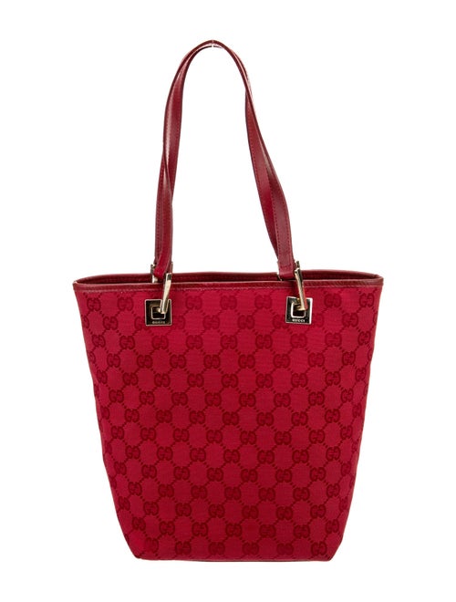 Gucci GG Canvas Small Bucket Tote