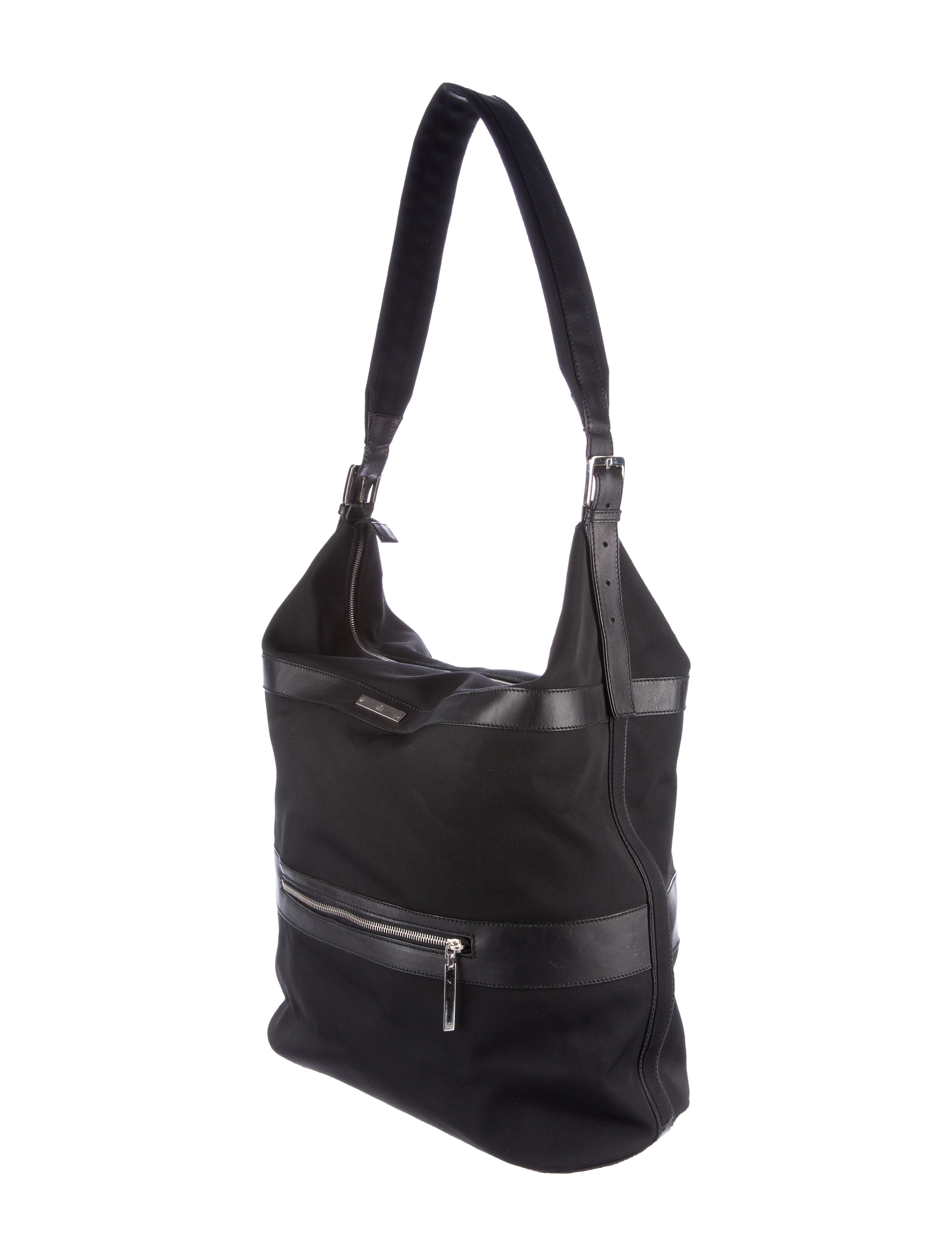 Gucci Nylon Travel Bag Handbags GUC153756 The RealReal