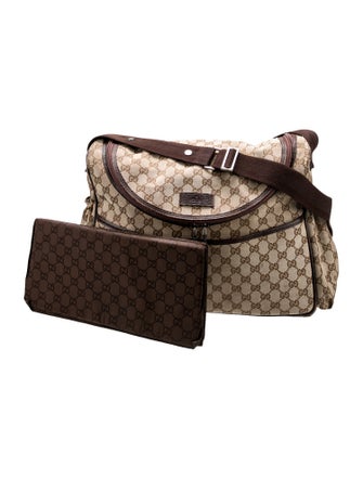 Gucci GG Canvas Diaper Bag