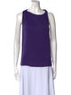 Gucci Bateau Neckline Sleeveless Top