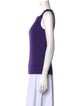 Gucci Bateau Neckline Sleeveless Top
