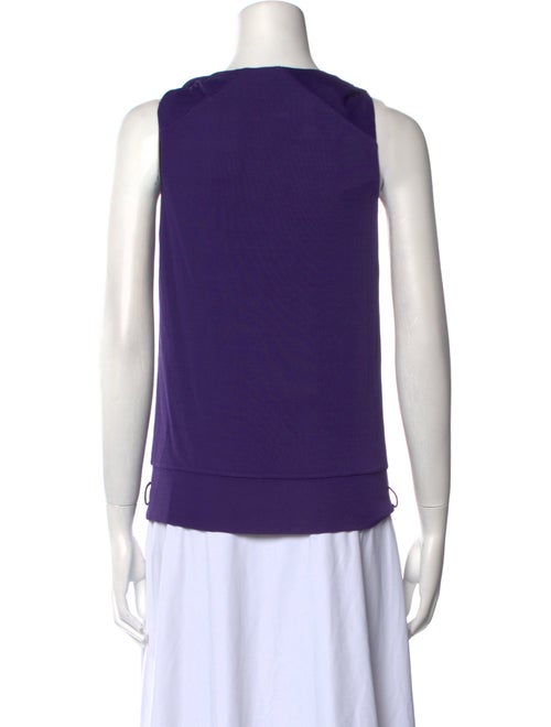Gucci Bateau Neckline Sleeveless Top