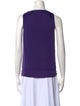 Gucci Bateau Neckline Sleeveless Top