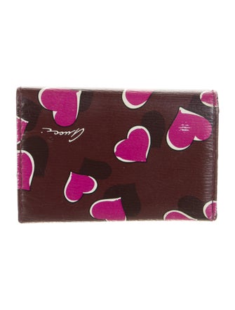 Gucci Leather Printed Pouch