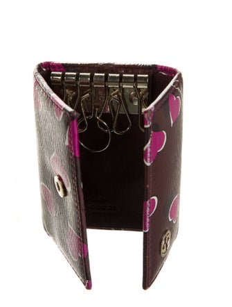 Gucci Leather Printed Pouch