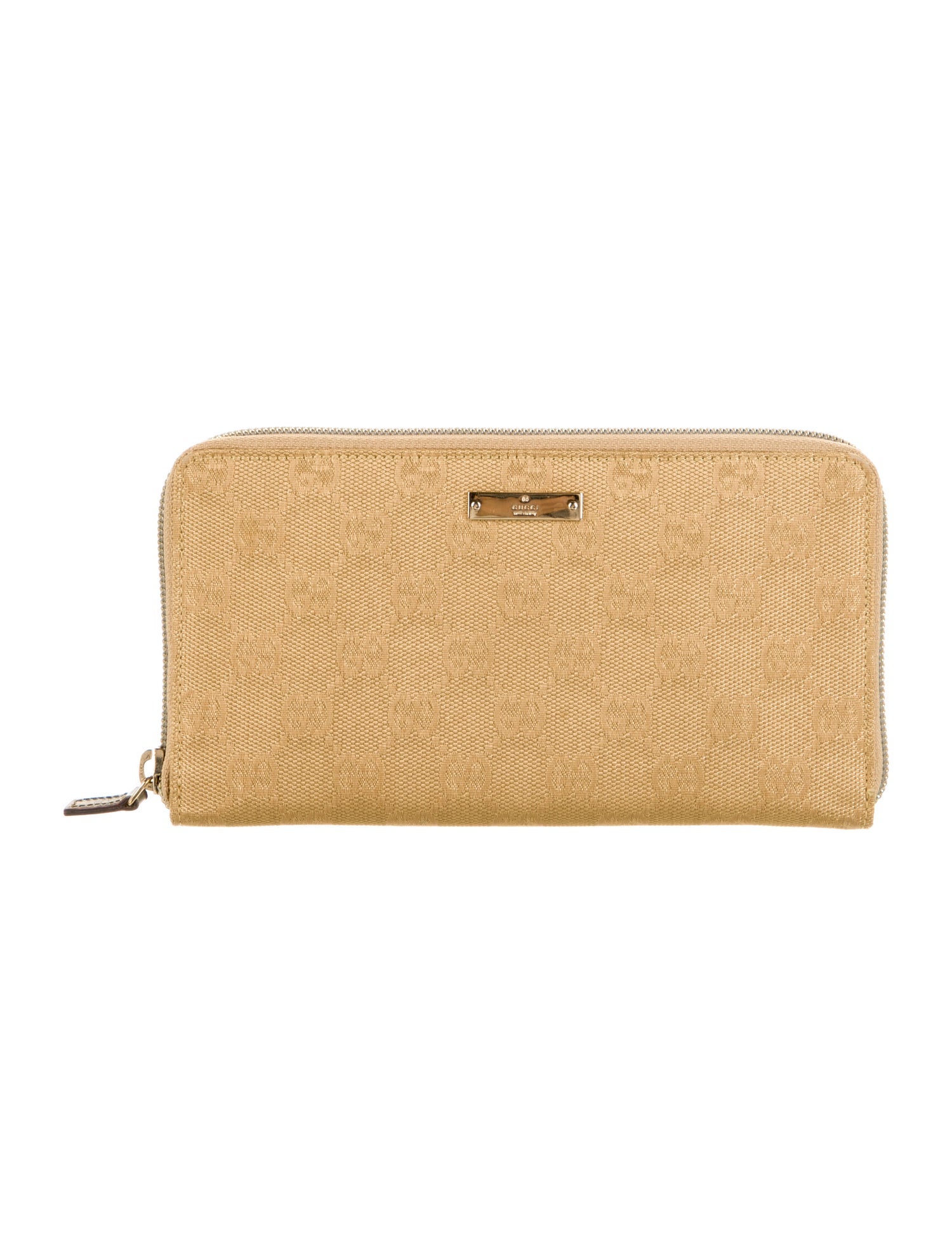 Gucci Vintage GG Canvas Continental Wallet