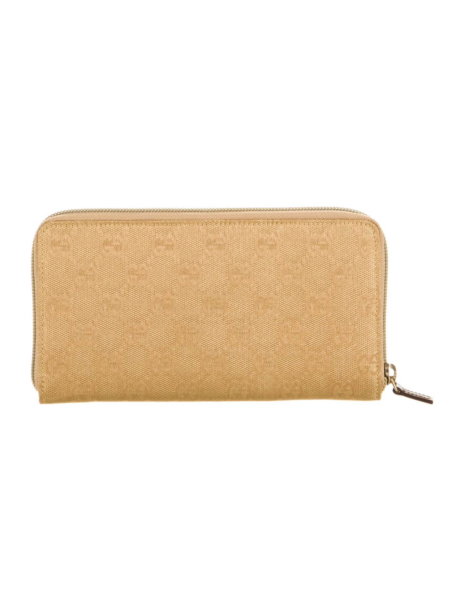 Gucci Vintage GG Canvas Continental Wallet