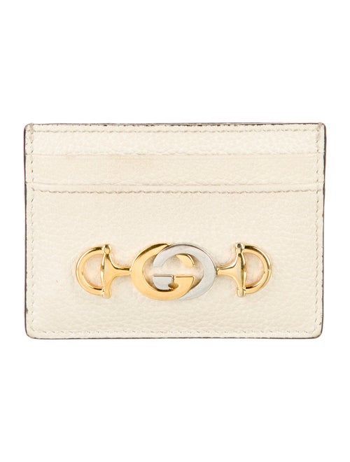 Gucci Zumi Leather Card Holder