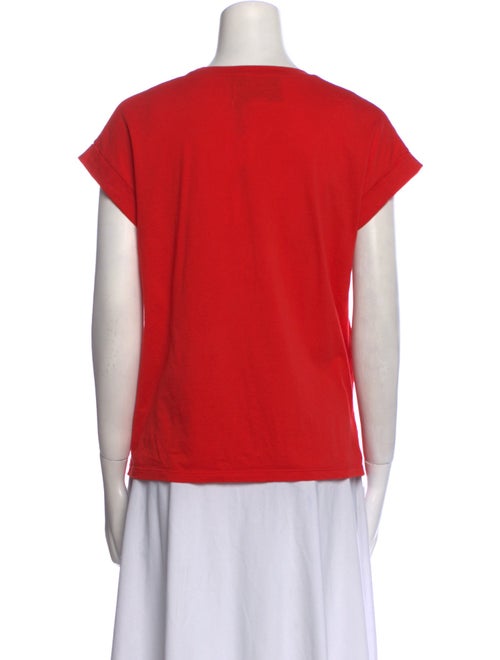 Gucci Graphic Print Crew Neck T-Shirt