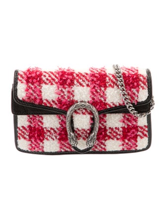 Gucci Super Mini Tweed Dionysus Bag