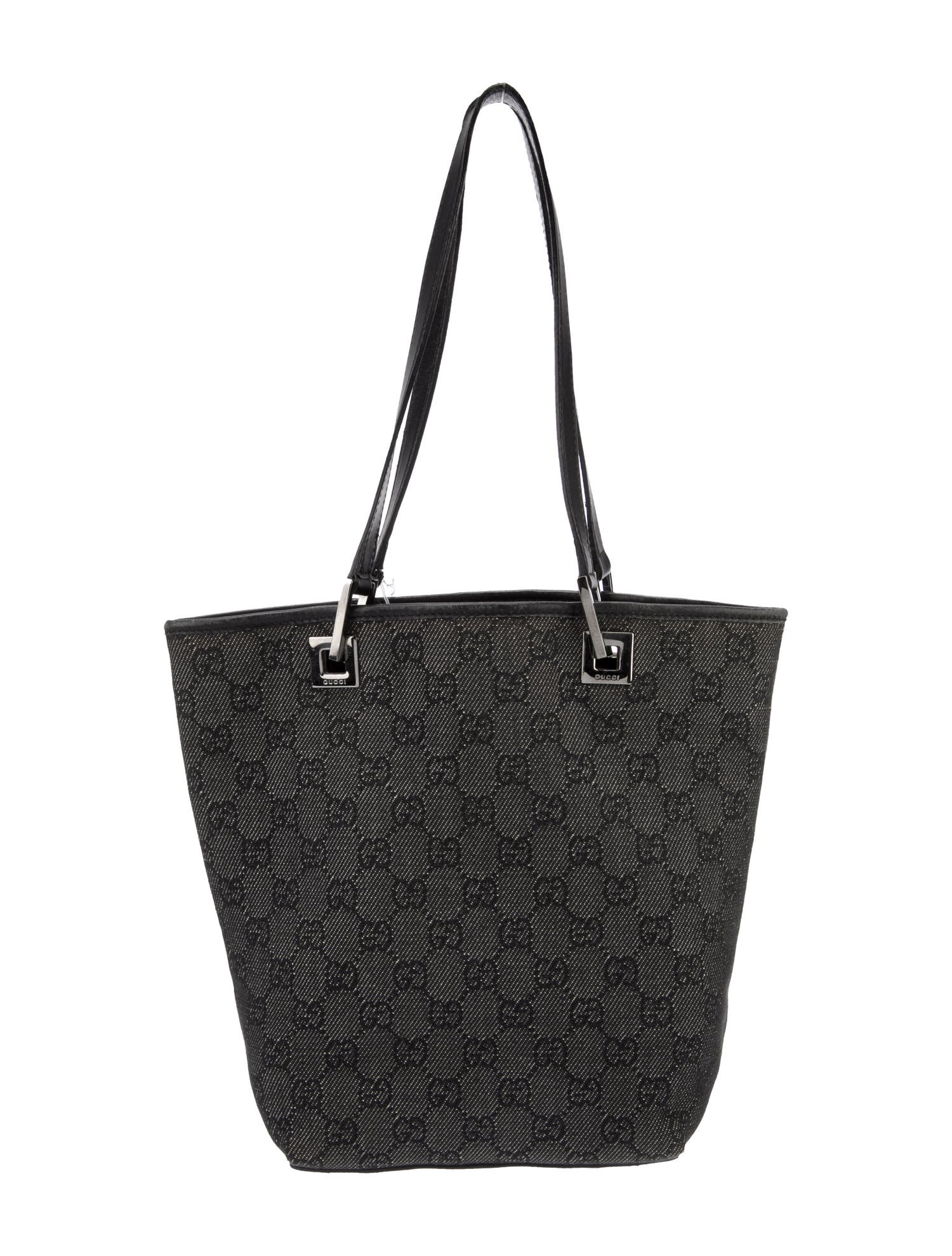 Gucci GG Denim Bucket Tote