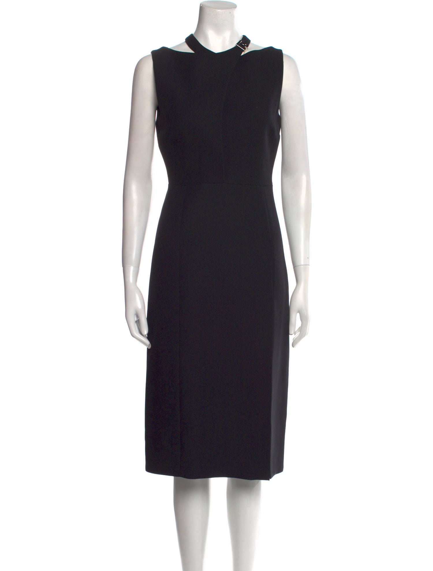 Gucci Crew Neck Midi Length Dress