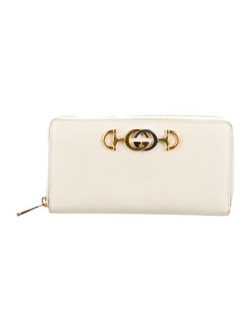 Gucci Wallets Zumi Leather Continental Wallet