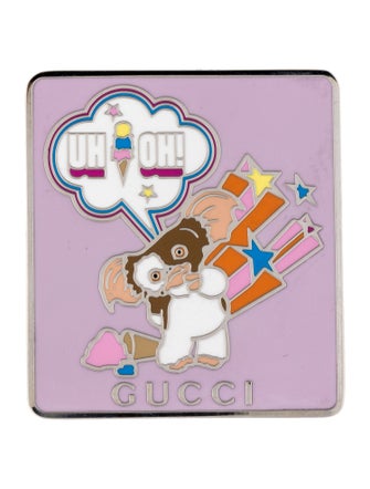 Gucci Enamel Gremlin Brooch