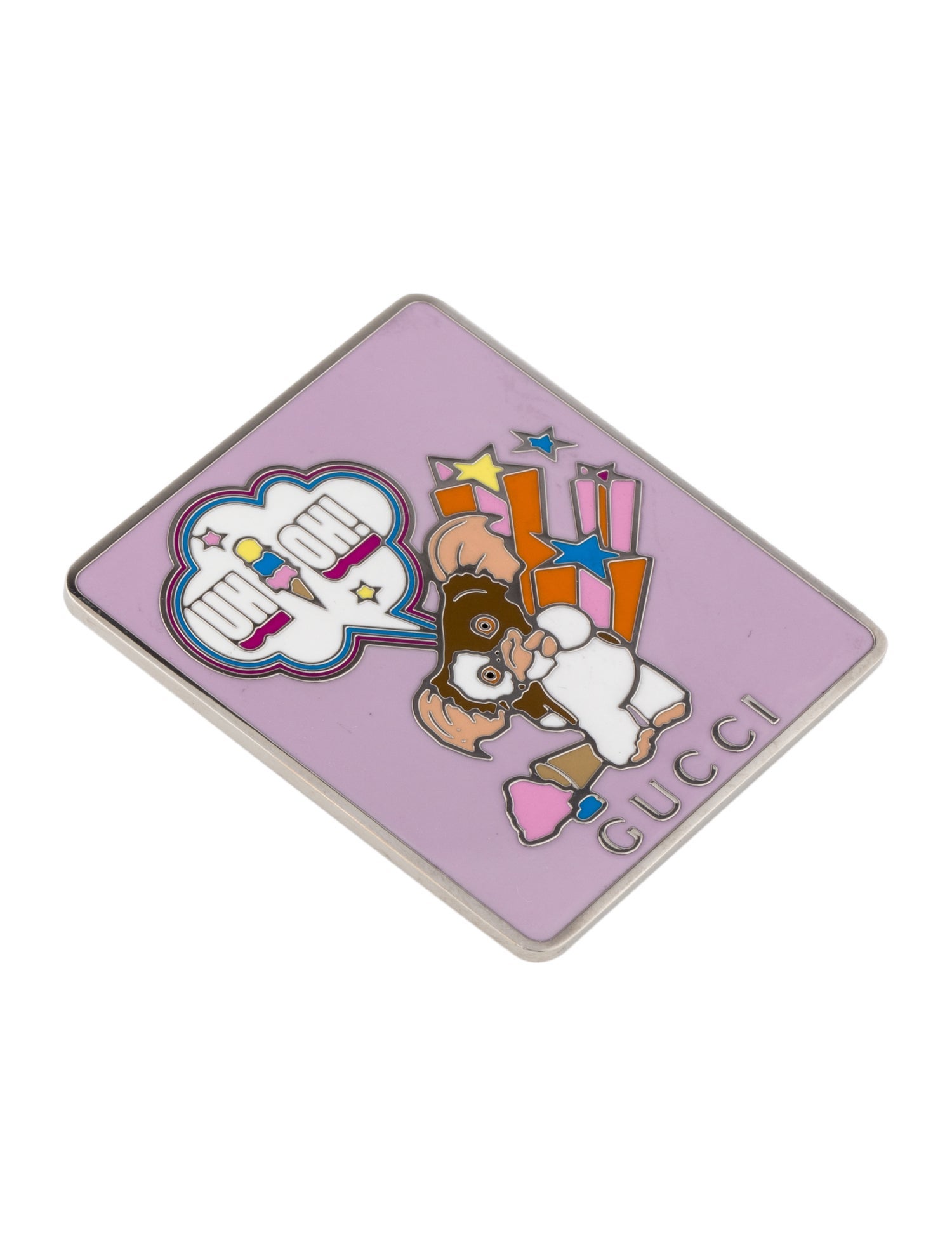 Gucci Enamel Gremlin Brooch