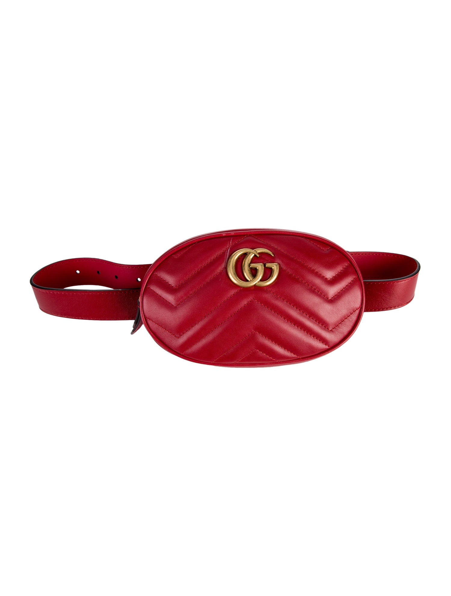 Gucci Marmont Matelasse Belt Bag