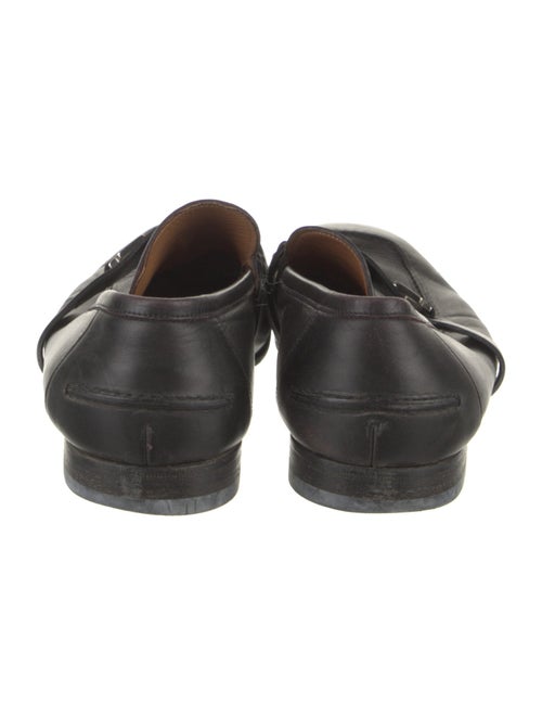 Gucci Horsebit Accent Leather Dress Loafers