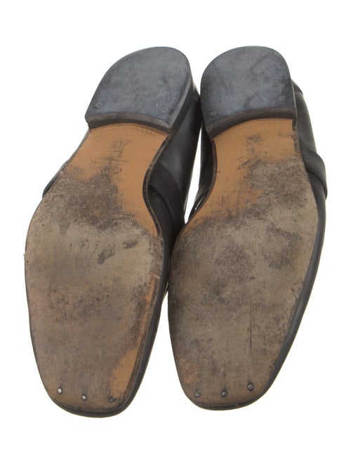 Gucci Horsebit Accent Leather Dress Loafers