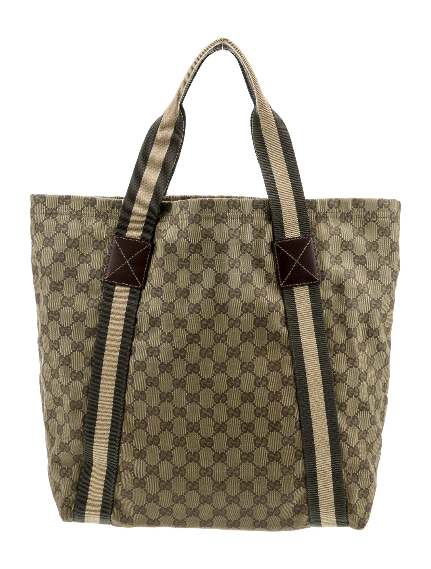 Gucci GG Canvas Web Tote