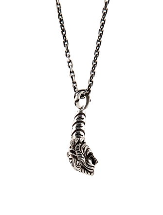 Gucci Tiger Head Pendant Necklace
