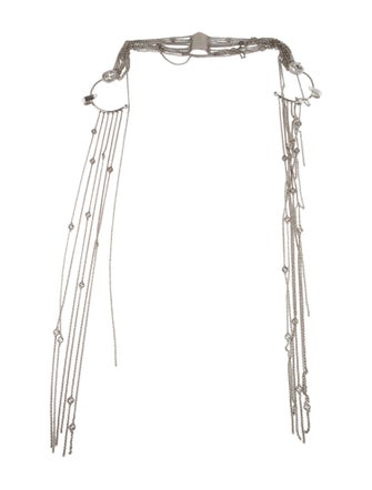 Gucci Fringe Face Mask Ear Cuff