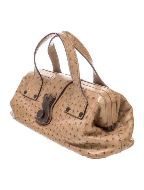 Gucci Ostrich Frame Bag