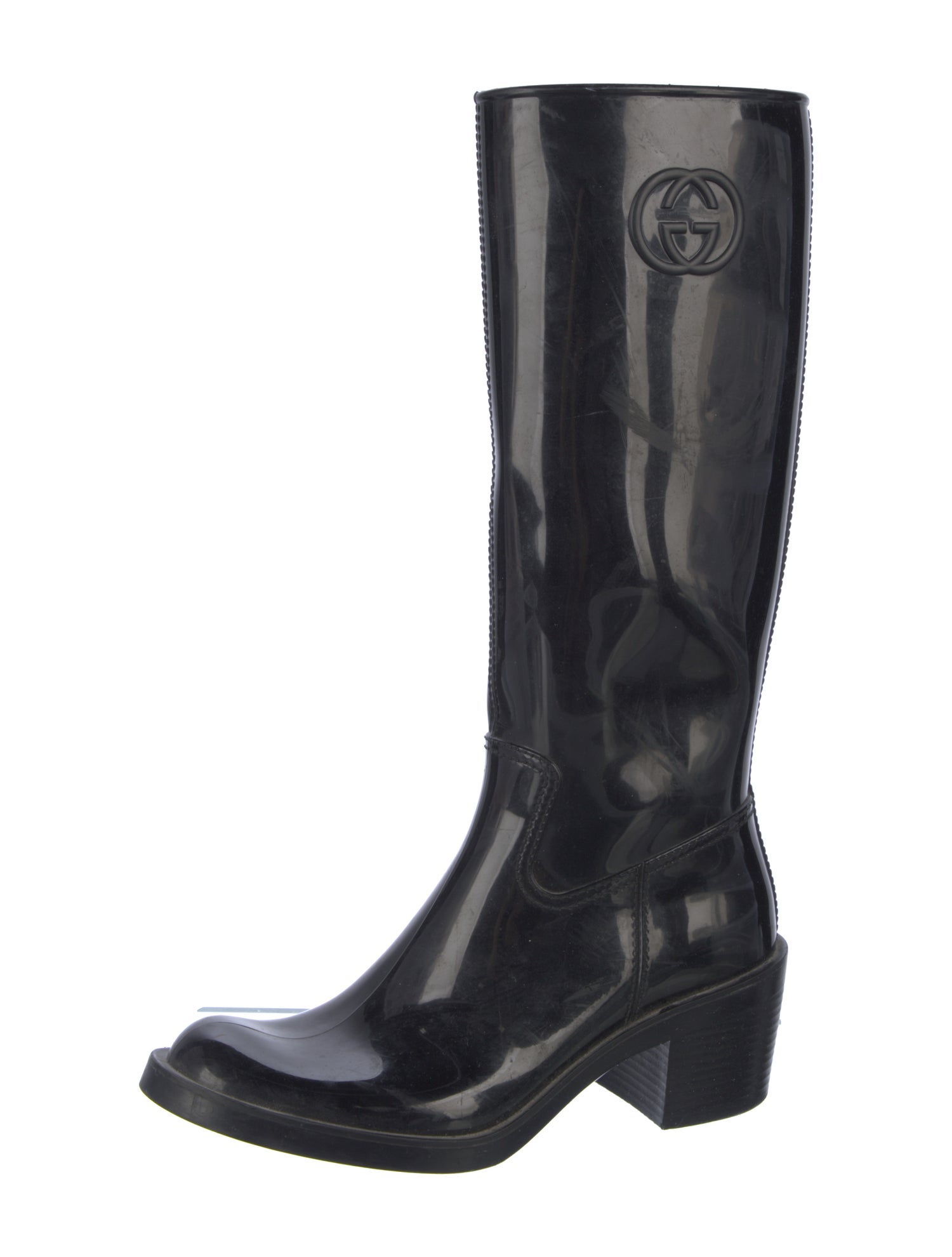 gucci rubber boots