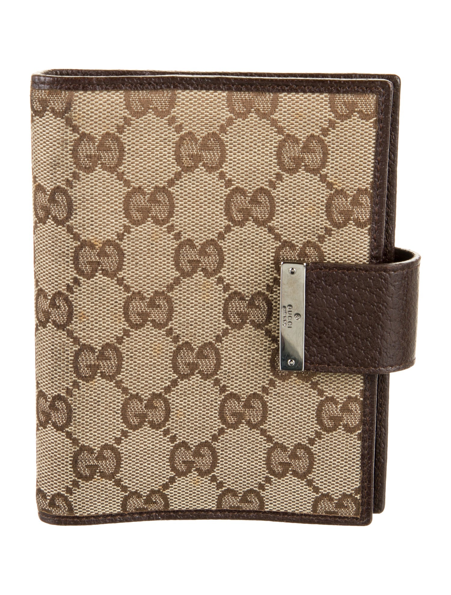 Gucci GG Canvas Small Ring Agenda Cover