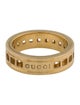 Gucci 18K Scroll Ring