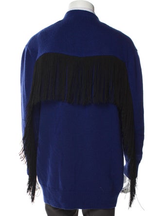 Gucci Colorblock Pattern V-Neck Cardigan