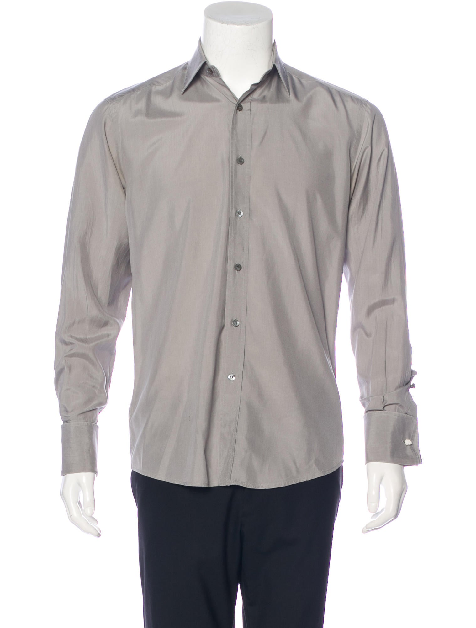 gucci silk dress shirt