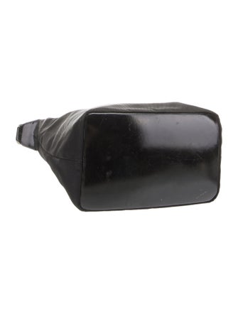 Gucci Nylon Bamboo Top Handle Bag