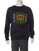 Gucci Web Accent Graphic Print Sweatshirt