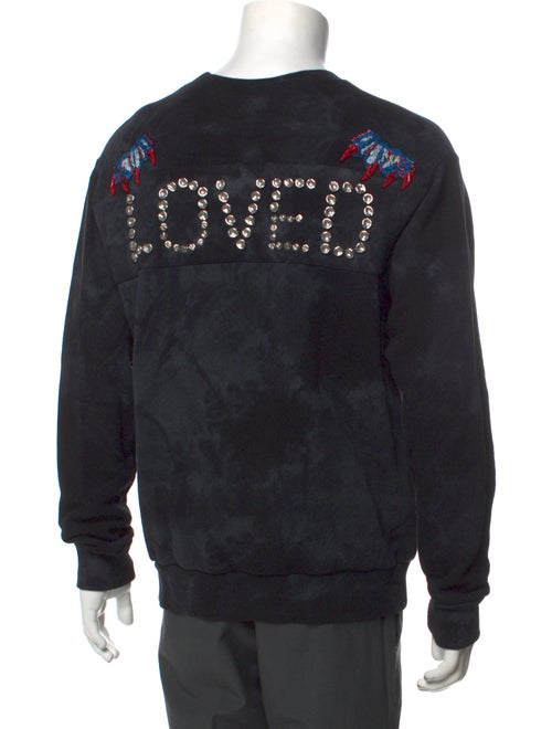 Gucci Web Accent Graphic Print Sweatshirt